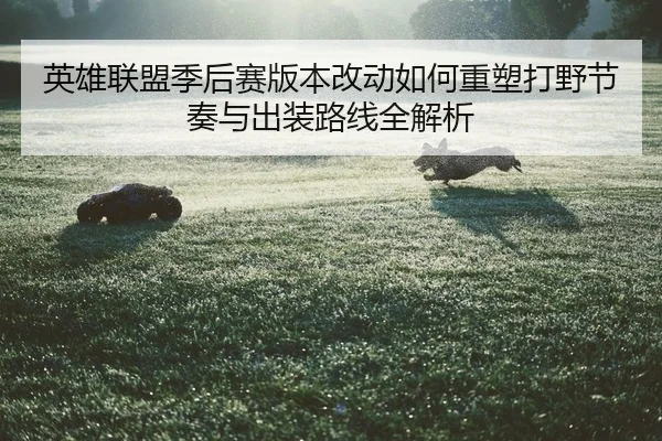 英雄联盟季后赛版本改动如何重塑打野节奏与出装路线全解析